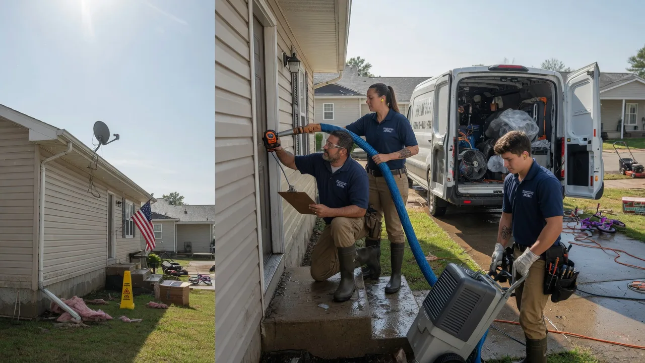 Ceiling Water Damage Restoration in Aledo, IL near me